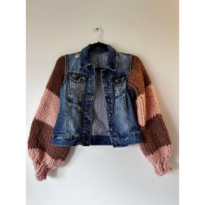 Upcycled denimjakke 