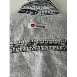 Upcycled denimjakke "Festival"