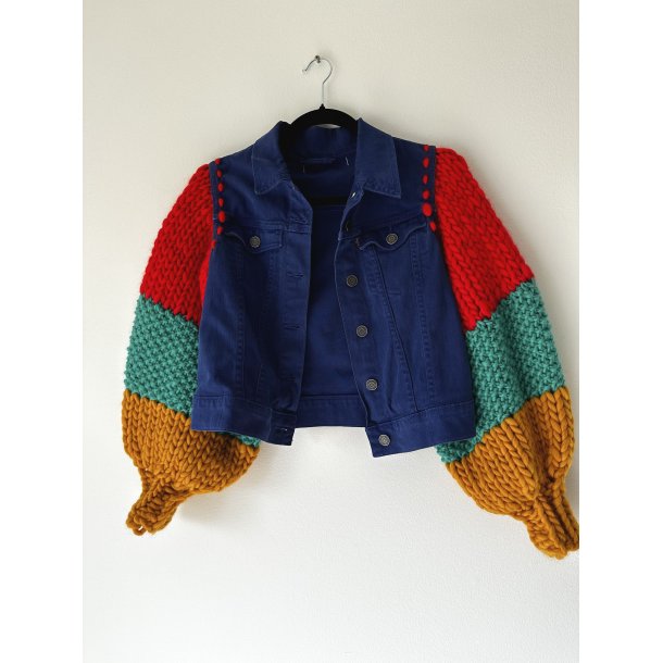 Upcycled denimjakke "1991"