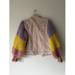 Upcycled denimjakke "Easter"