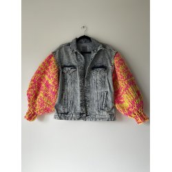 Upcycled denimjakke "80s"
