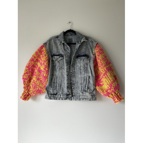 Upcycled denimjakke "80s"