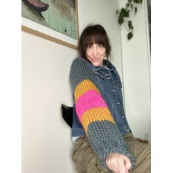 Upcycled denimjakke "Hero"