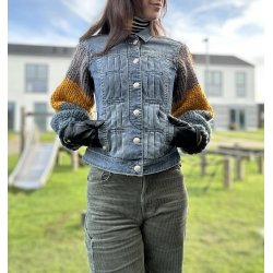 Upcycled denimjakke "November"