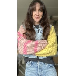 Upcycled denimjakke "Sofie"