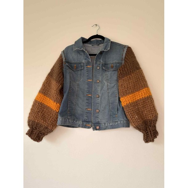 Upcycled denimjakke "Fall"