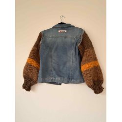 Upcycled denimjakke "Fall"